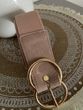 CEINTURE ELASTIQUE ROSE TU 36/48