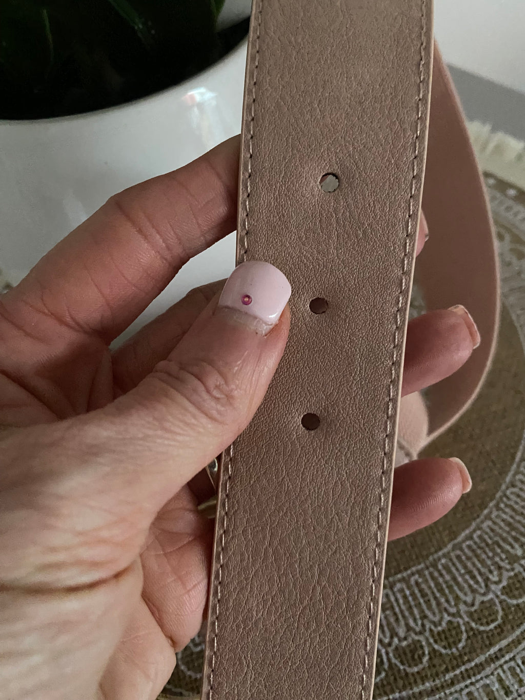 CEINTURE ELASTIQUE ROSE TU 36/48