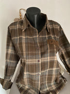CHEMISE ICONIC  CHOCO TAILLES S/M OU M/L