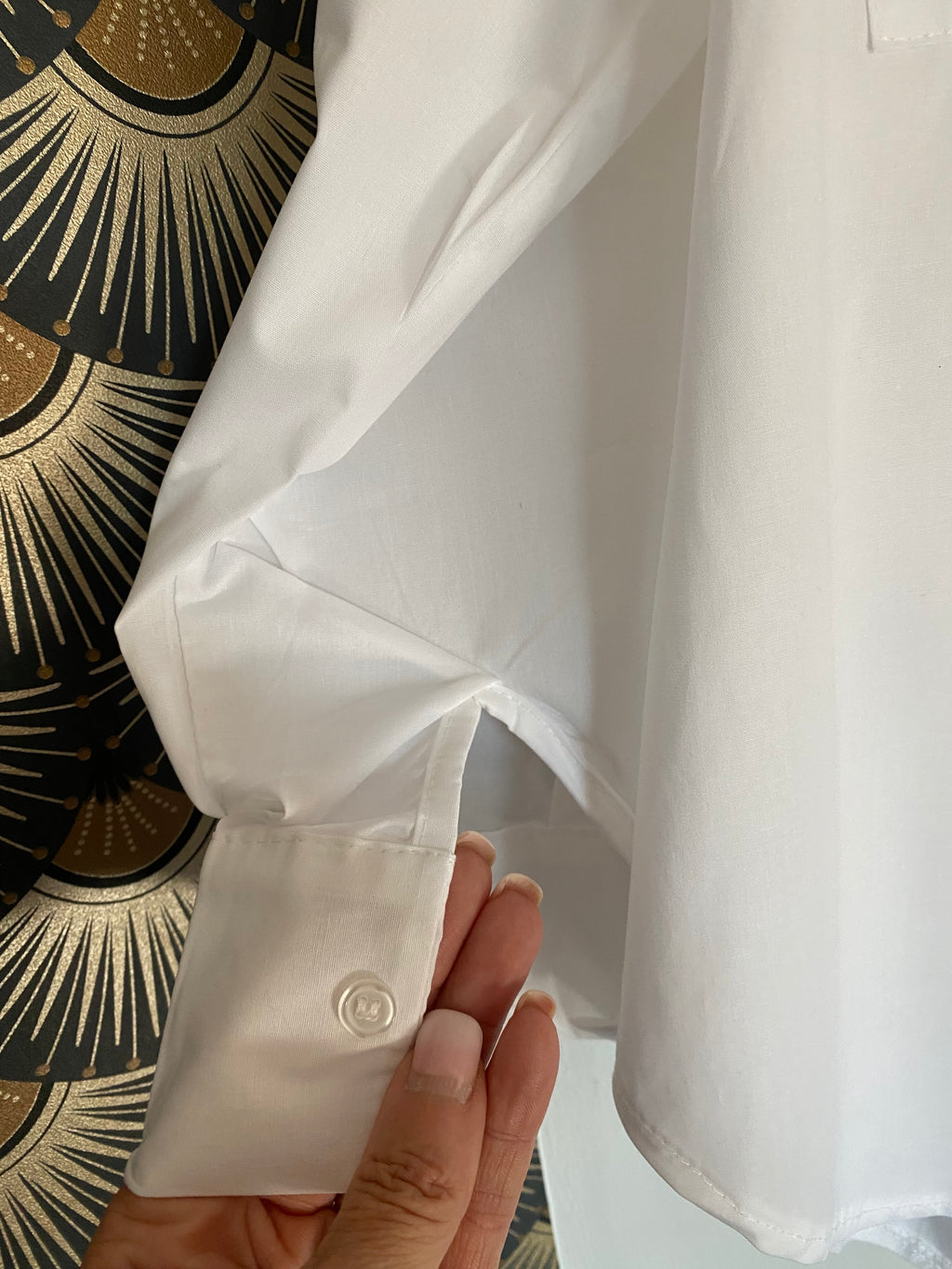 CHEMISE CARLA BLANCHE TU 36/44 PETIT 46