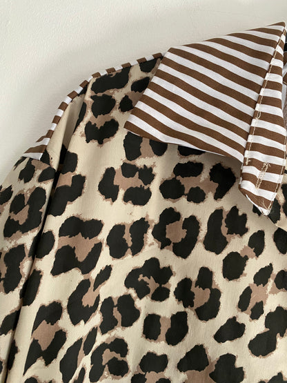 CHEMISE LEOPARD CORINNE TU 36/42