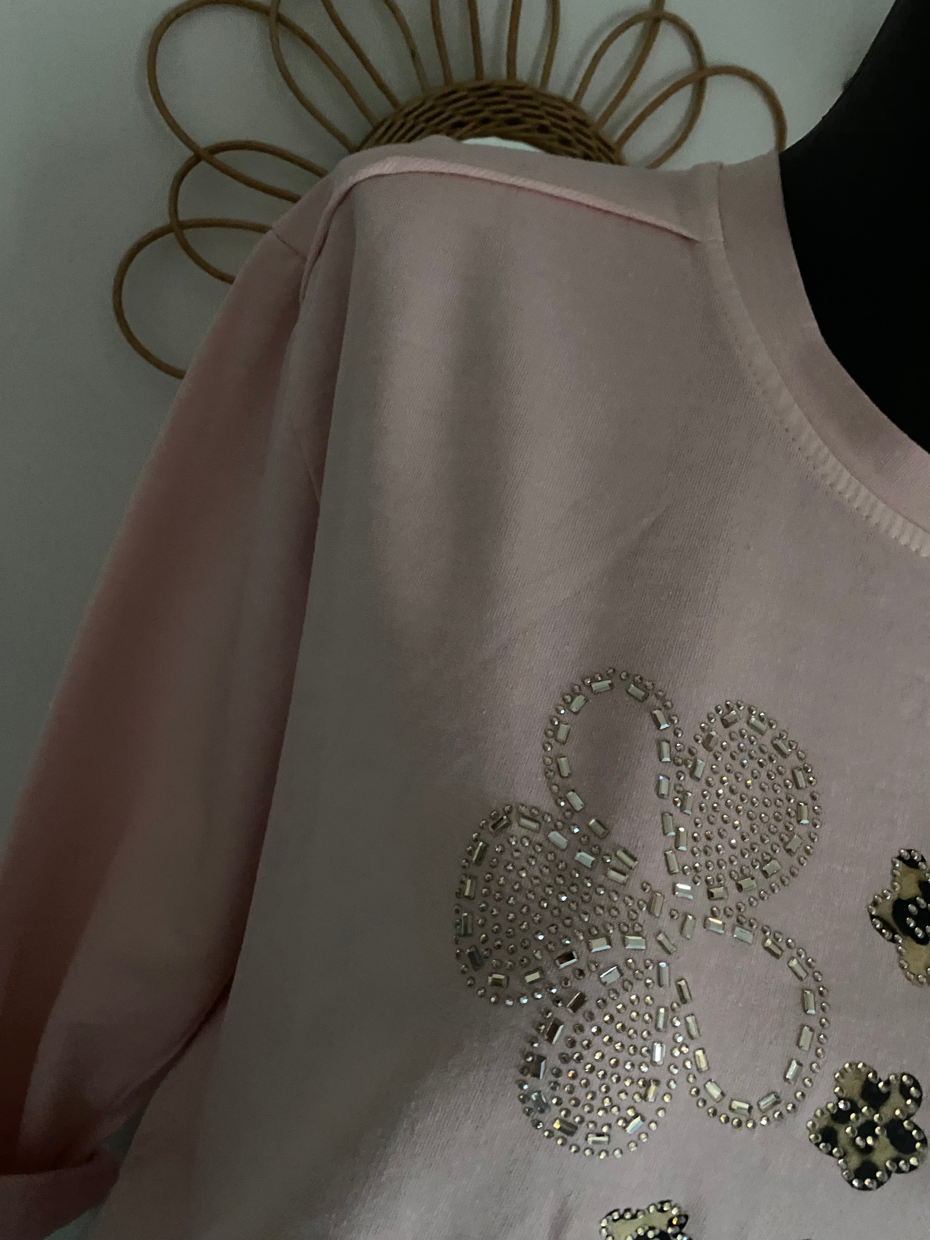 TOP FLOWER LEO ROSE  TU38/44 PETIT 46