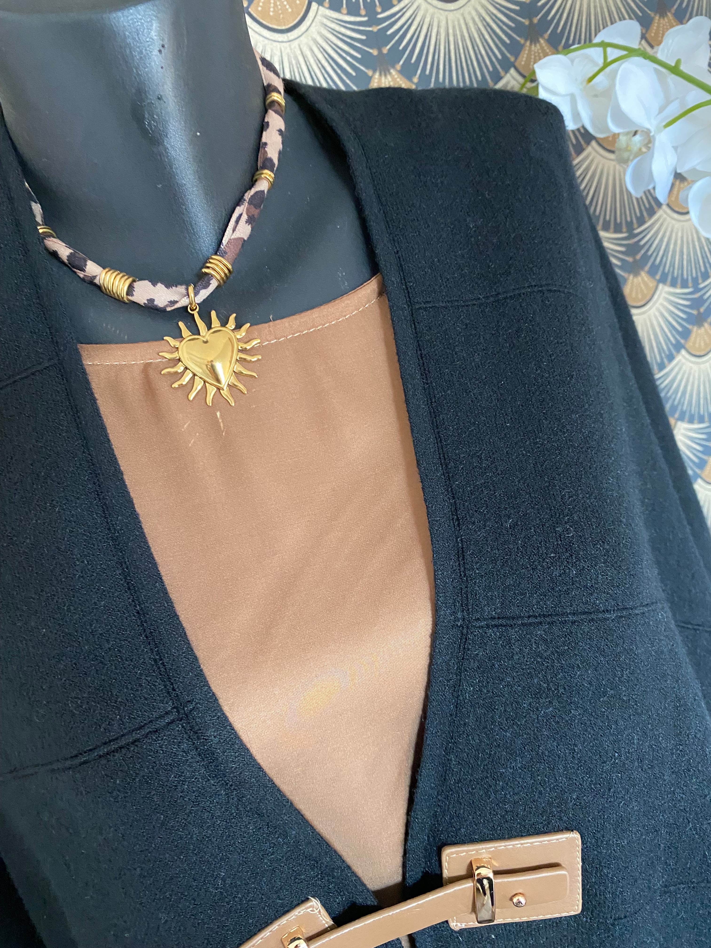 VESTE MG NOIRE  TU 36/44 PETIT 46