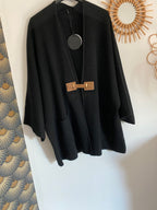 VESTE MG NOIRE  TU 36/44 PETIT 46