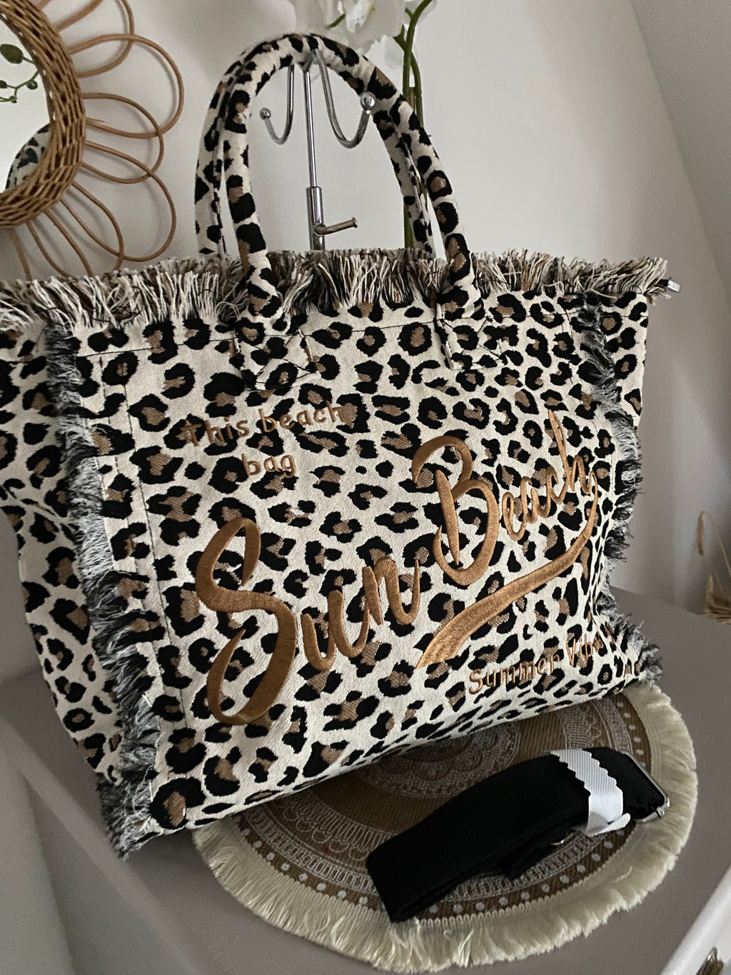 SAC SUN BEACH LEOPARD