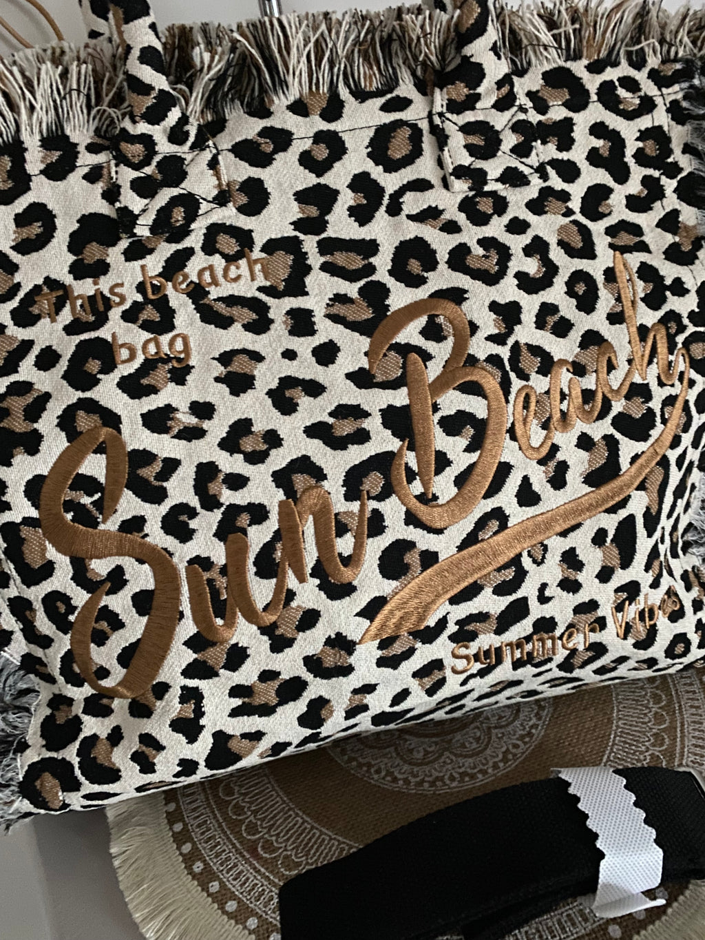 SAC SUN BEACH LEOPARD