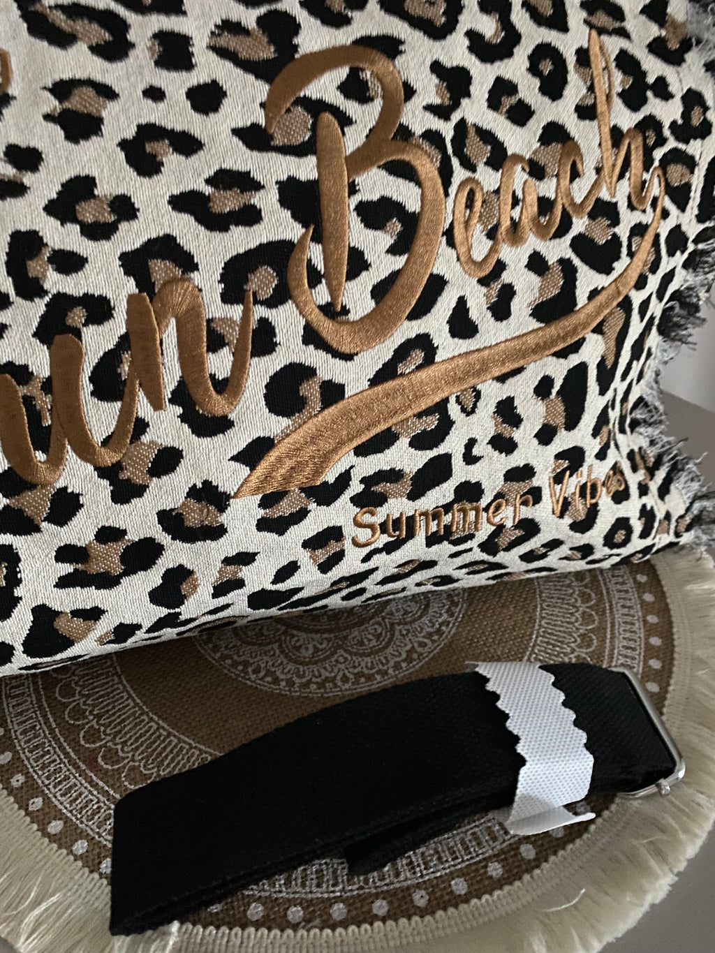 SAC SUN BEACH LEOPARD