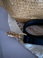 SAC CUIR ET PAILLE C
