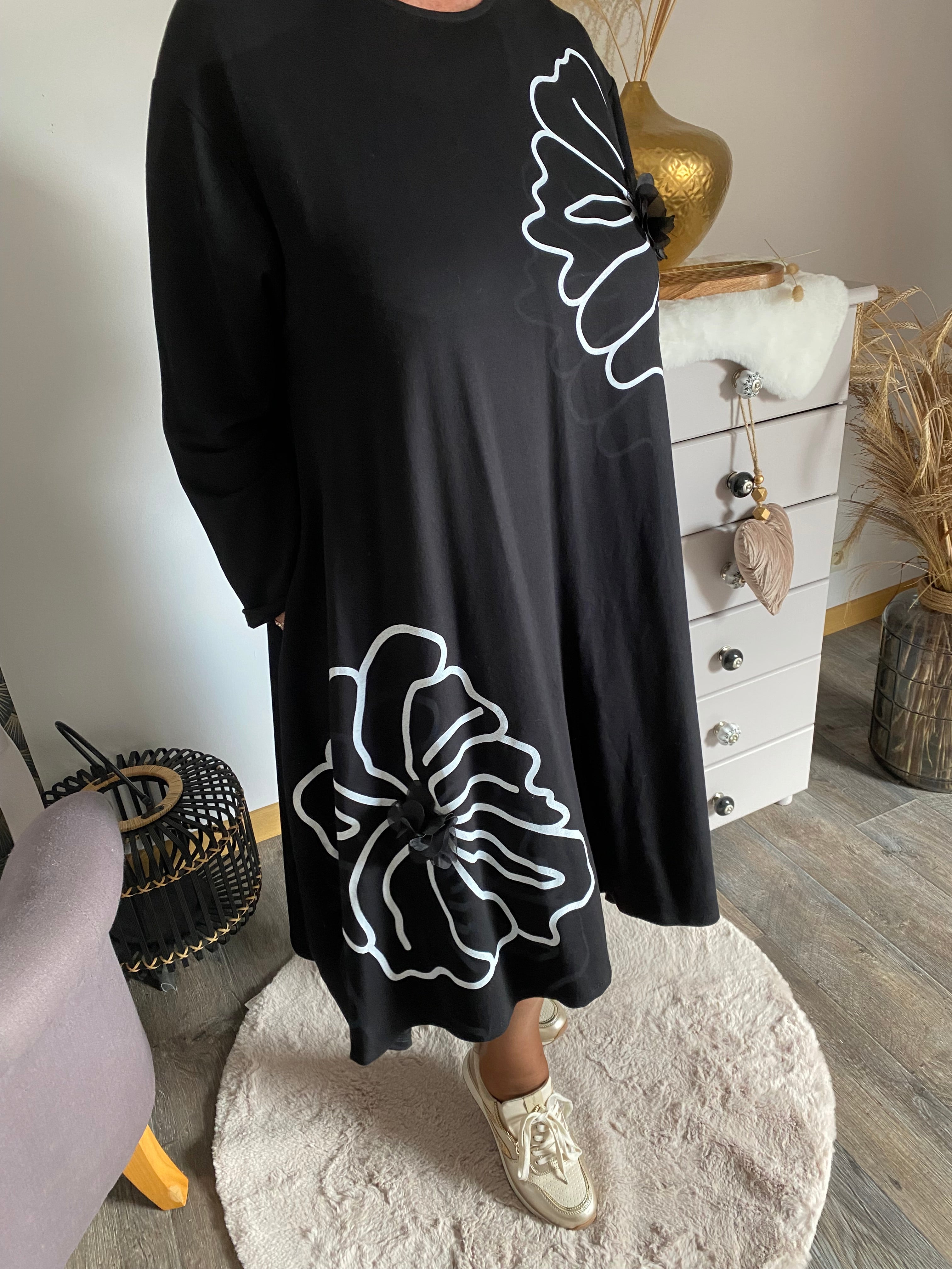 ROBE FLORA TU 44/48 PETIT 50