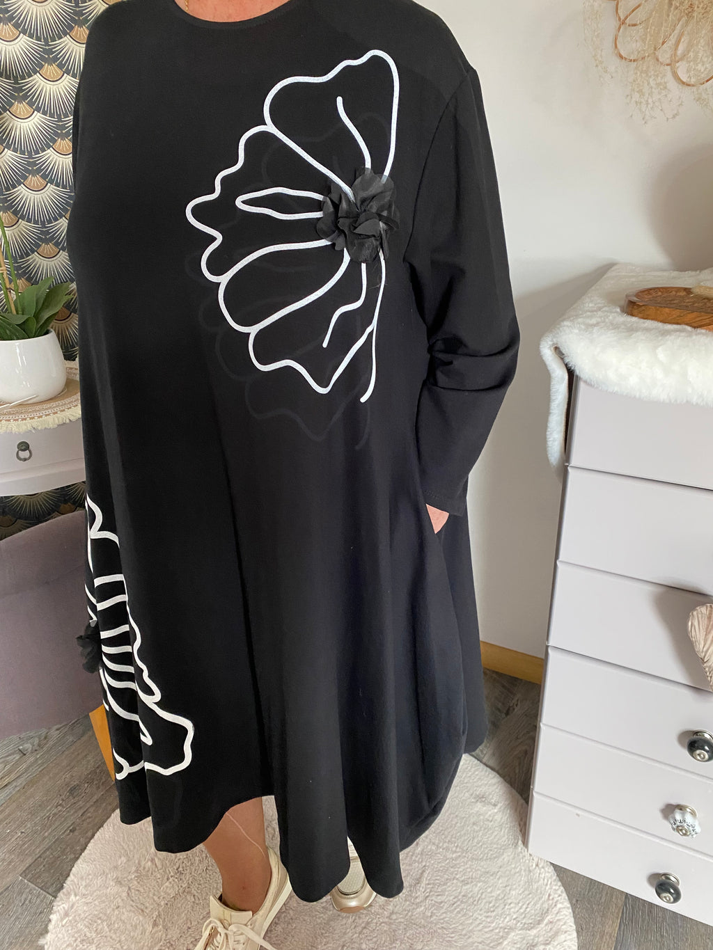 ROBE FLORA TU 44/48 PETIT 50