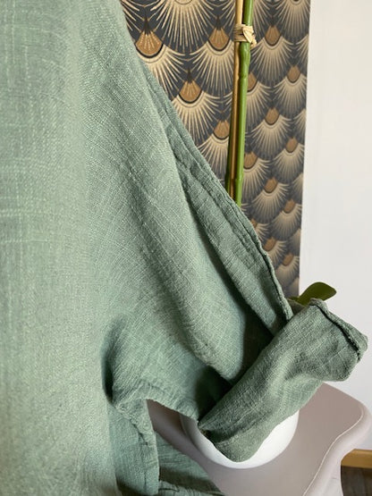TOP MANUELLA  KAKI    TAILLE UNIQUE  36/44