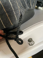 VESTE FINES RAYURES GRIS ENTRACYTHE TU 36/44