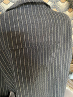 VESTE FINES RAYURES GRIS ENTRACYTHE TU 36/44