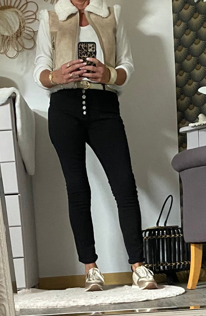 VESTE DESY  TAILLE M OU L