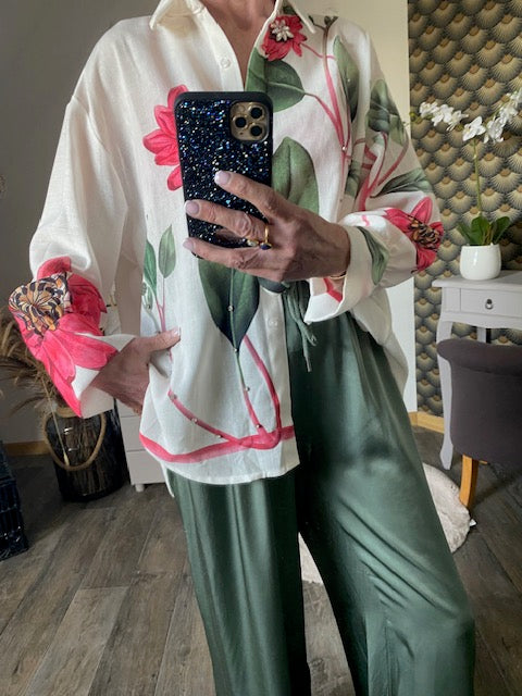 CHEMISE IRIS  TAILLE UNIQUE 38/48