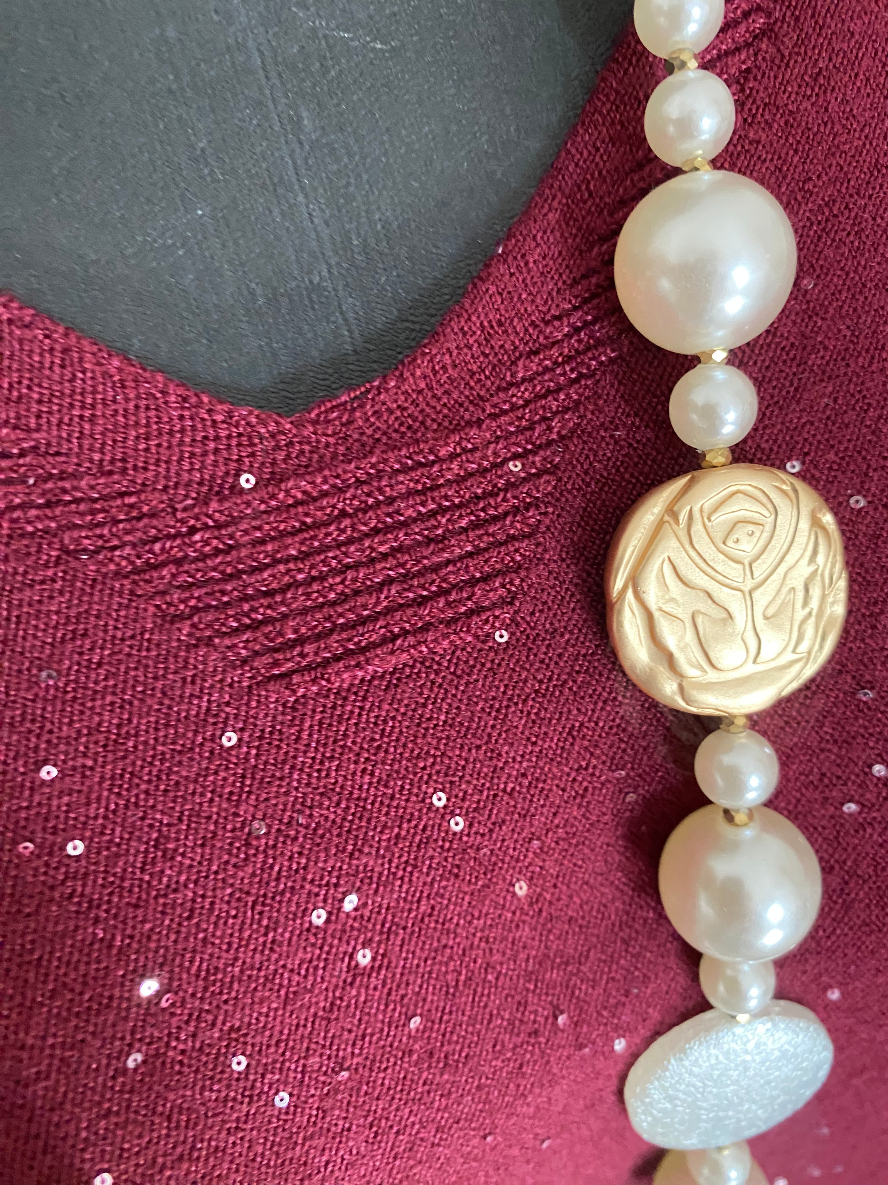 PULL BABE  BORDEAUX TU 44/50