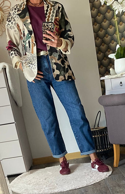 VESTE BLAZER MG   TU 36/42 PETIT 44