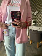 TEE SHIRT LOVE ROSE TAILLE UNIQUE 36/42