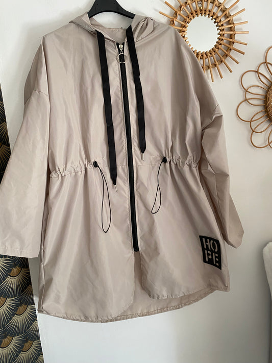 VESTE IMPERMEABLE  HOPE  ECRU TU 36/48