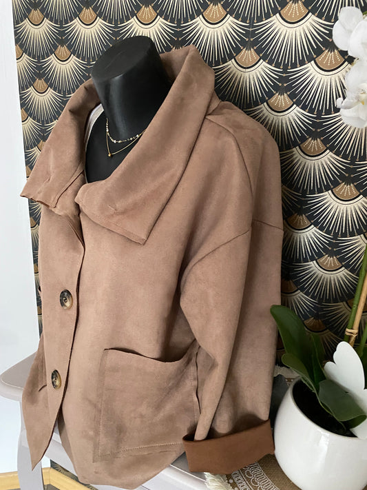 VESTE CHARM   BEIGE TU 36/42 PETIT 44