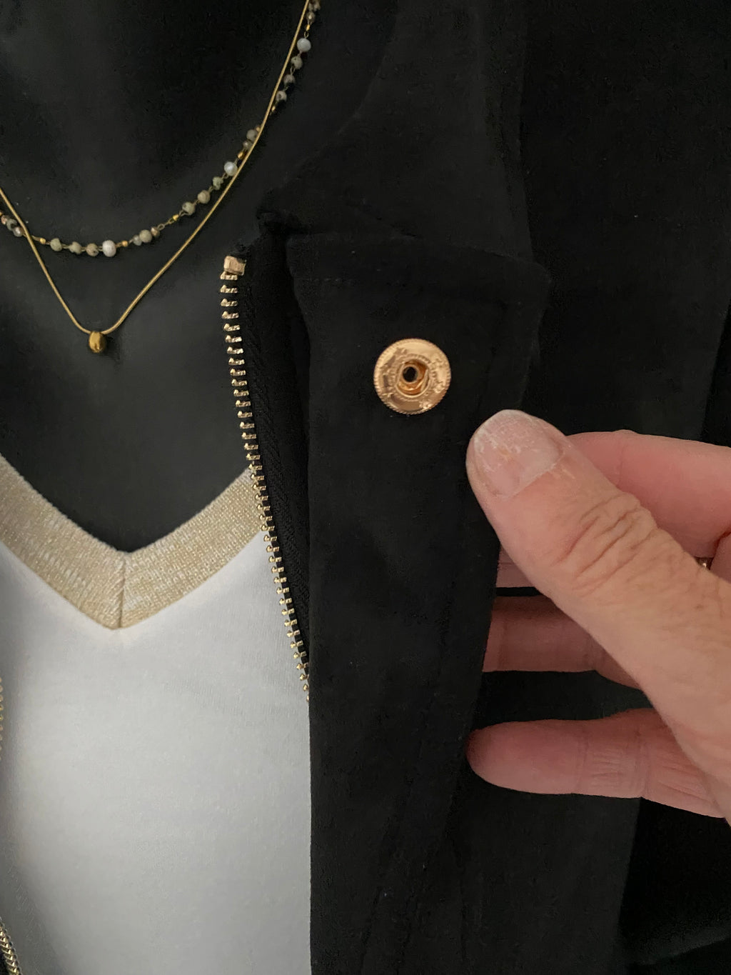 VESTE SARA NOIRE TAILLE L