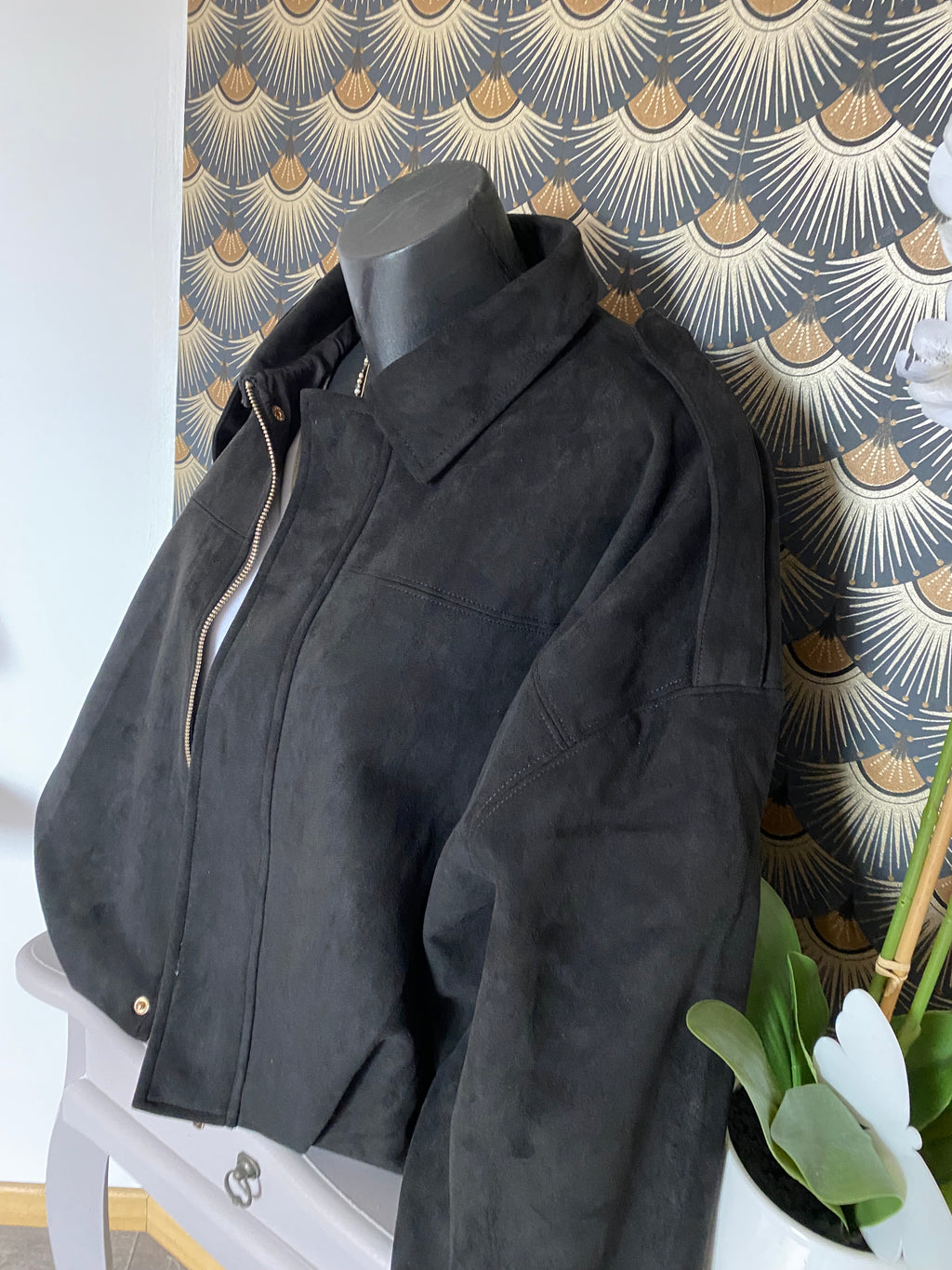 VESTE SARA NOIRE TAILLE L