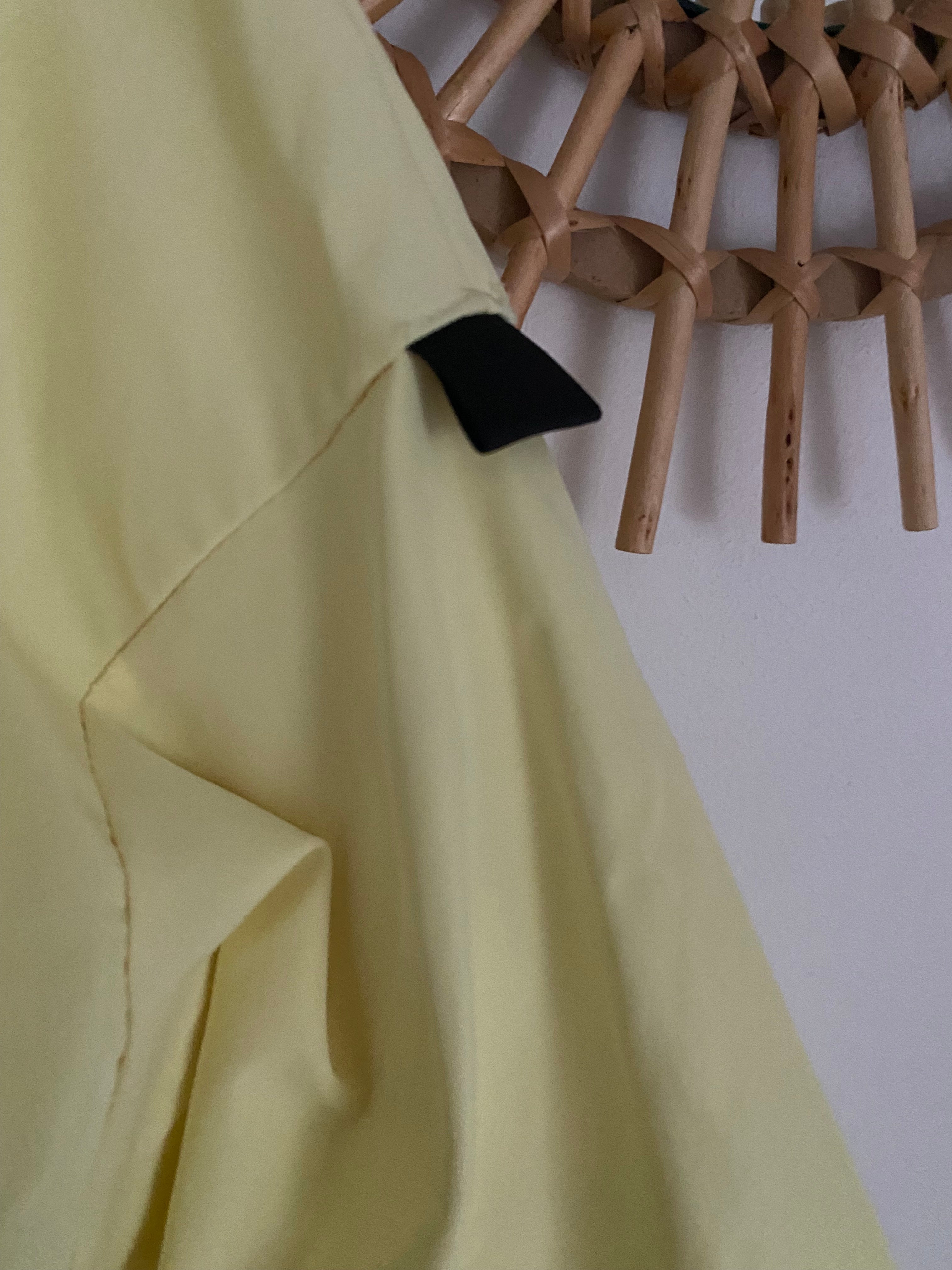 PARKA CARLA JAUNE PALE  TAILLE UNIQUE 38/46