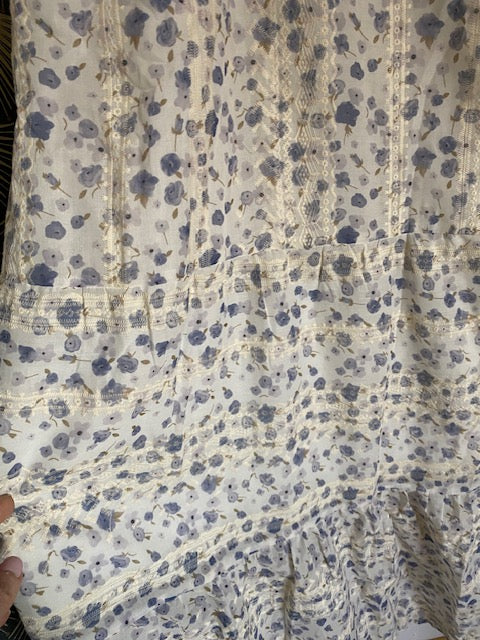 ROBE LONGUE MIA  BLEUE     36/42
