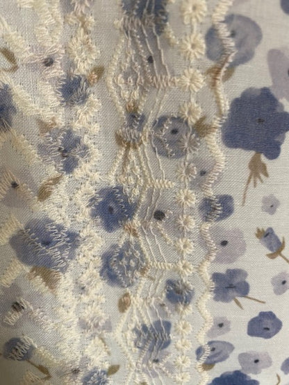 ROBE LONGUE MIA  BLEUE     36/42