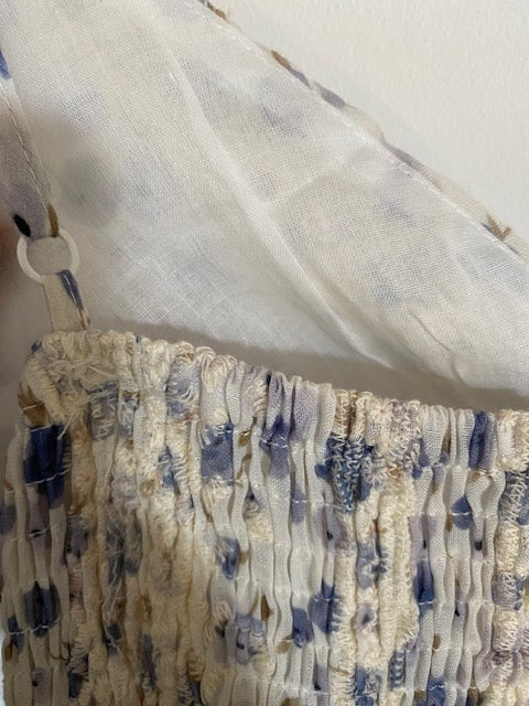 ROBE LONGUE MIA  BLEUE     36/42
