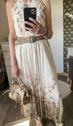 ROBE EVENEMENT  KAKI 36/42 petit 44