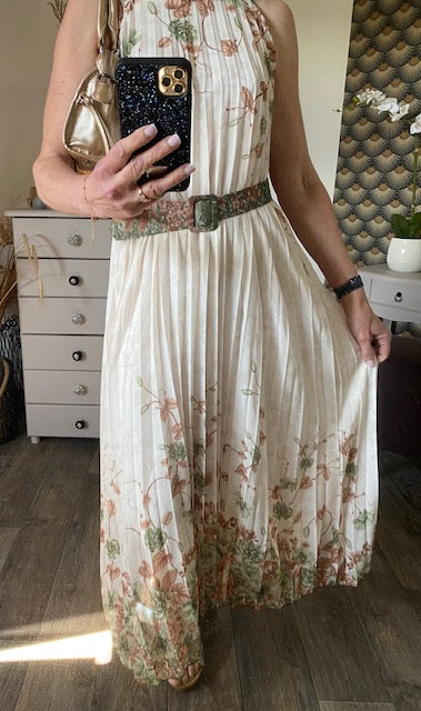 ROBE EVENEMENT  KAKI 36/42 petit 44