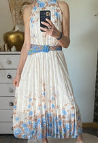 ROBE EVENEMENT  BLEUE 36/42 petit 44