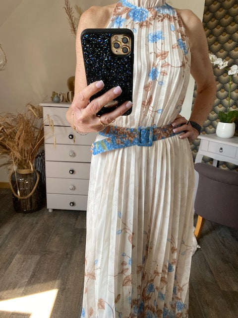 ROBE EVENEMENT  BLEUE 36/42 petit 44