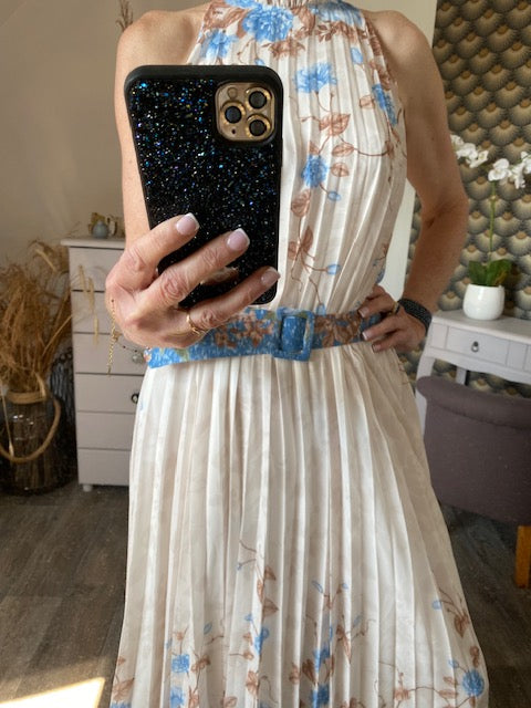 ROBE EVENEMENT  BLEUE 36/42 petit 44