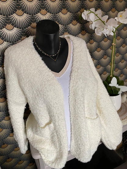 GILET COEUR  TU 36/44  ALPAGA