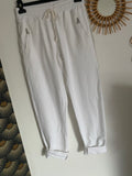 PANTALON IZZY  BANDES ARGENT  TAILLES S/M/L/XL
