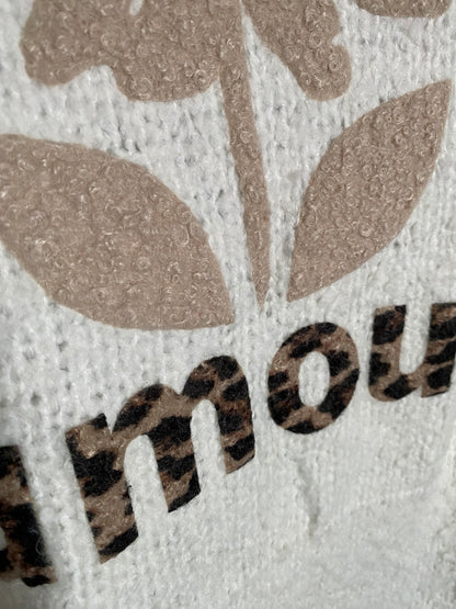 GILET AMOUR TU 36/44  ALPAGA