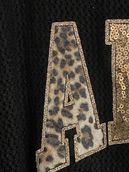 PULL NOIR AMOUR TU 36/44
