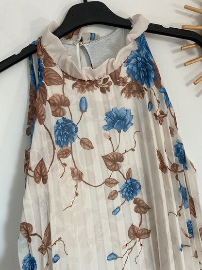 ROBE EVENEMENT  BLEUE  INDIGO  36/42 petit 44