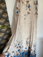 ROBE EVENEMENT  BLEUE  INDIGO  36/42 petit 44