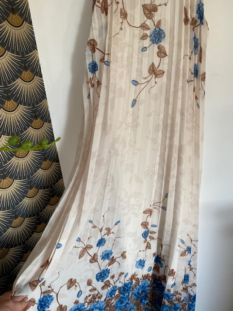 ROBE EVENEMENT  BLEUE  INDIGO  36/42 petit 44