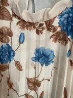 ROBE EVENEMENT  BLEUE  INDIGO  36/42 petit 44