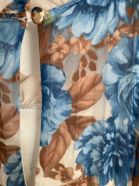 ROBE EVENEMENT  BLEUE  INDIGO  36/42 petit 44