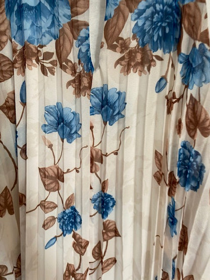 ROBE EVENEMENT  BLEUE  INDIGO  36/42 petit 44
