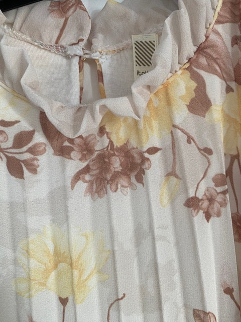 ROBE EVENEMENT  JAUNE  36/42 petit 44