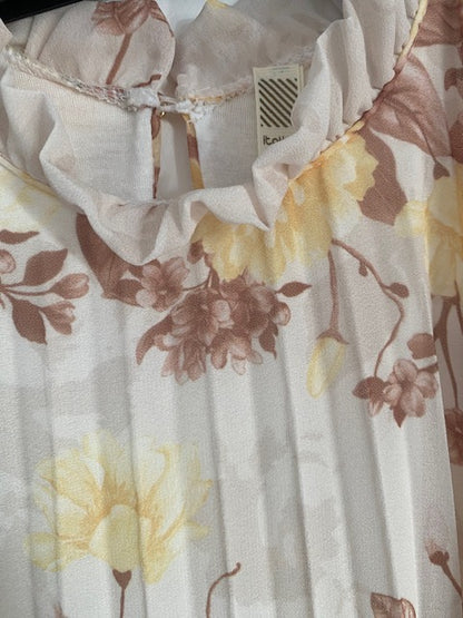 ROBE EVENEMENT  JAUNE  36/42 petit 44