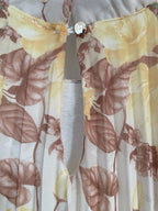 ROBE EVENEMENT  JAUNE  36/42 petit 44