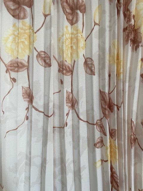 ROBE EVENEMENT  JAUNE  36/42 petit 44