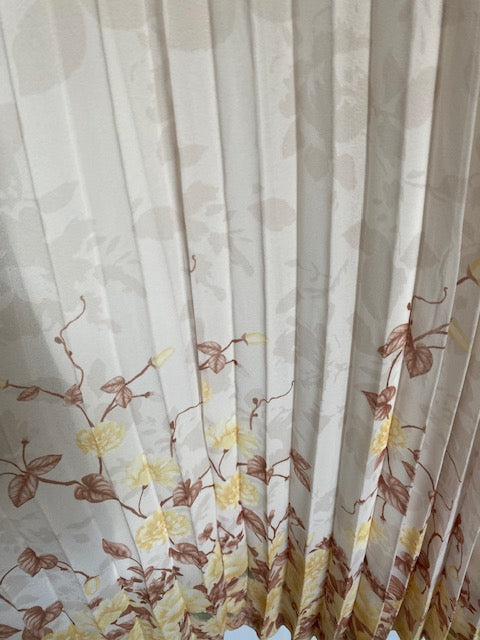 ROBE EVENEMENT  JAUNE  36/42 petit 44